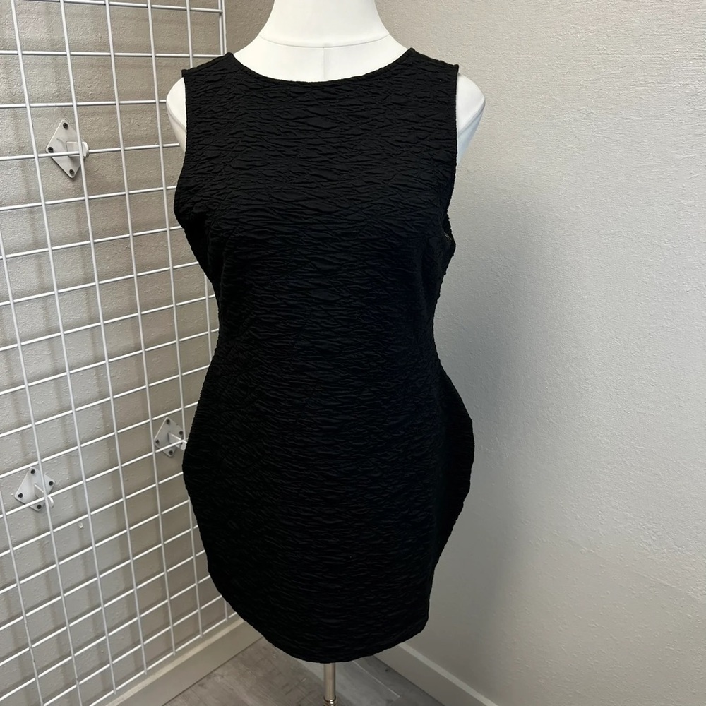 Good American Scrunchie Scoop Back Mini Dress - New - Size 3XL